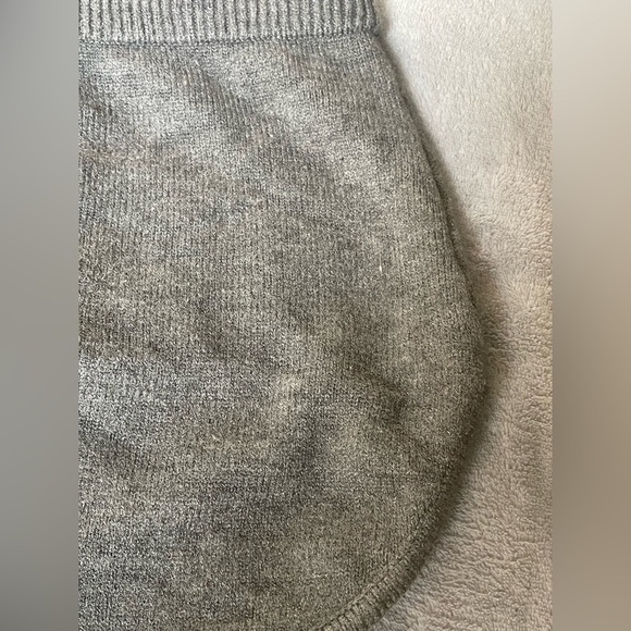 Edikted Gray Knit Micro Shorts - Picture 7 of 7